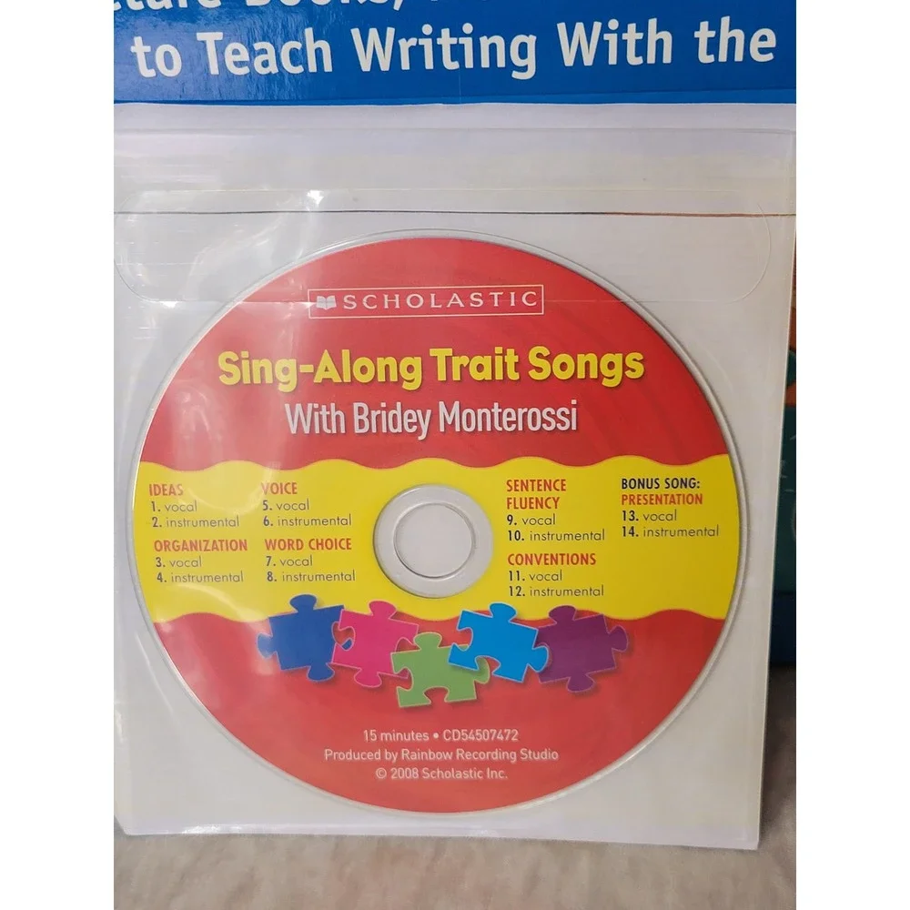 Scholastic The Trait Crate Grade 2 Writing Resource Kit Ruth Culham excellent!